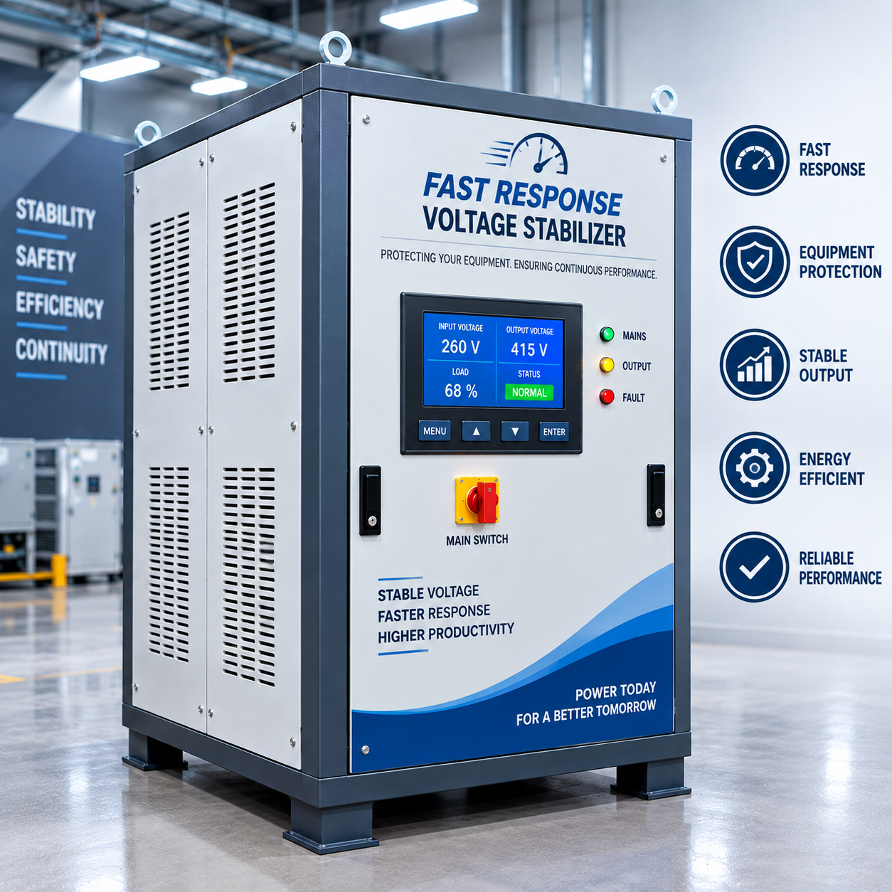 Fast Response Voltage Stabilizer Manufacturers in Pune