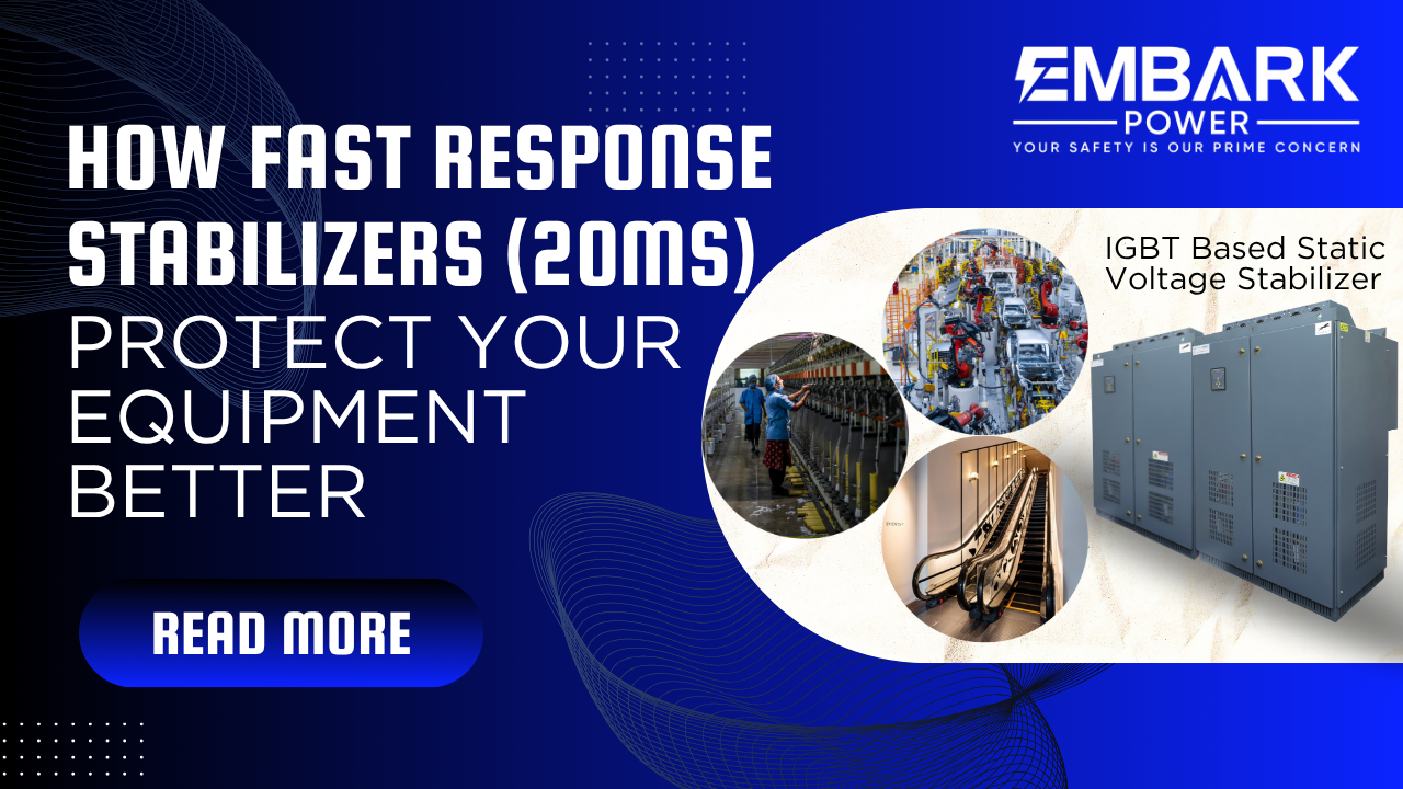How Fast Response Stabilizers (20ms) Protect Your Equipment Better